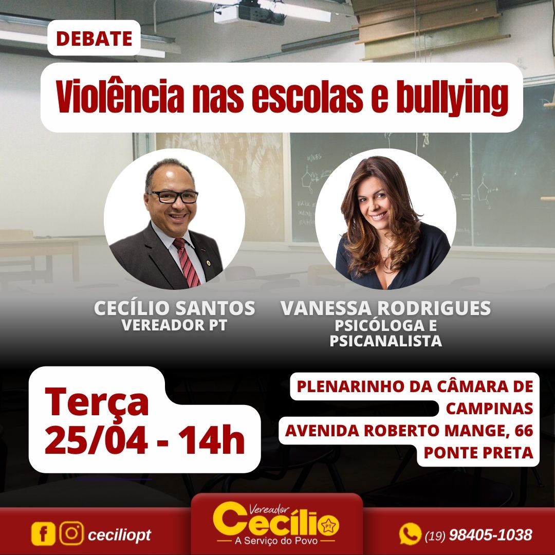 Debate: Violência nas escolas